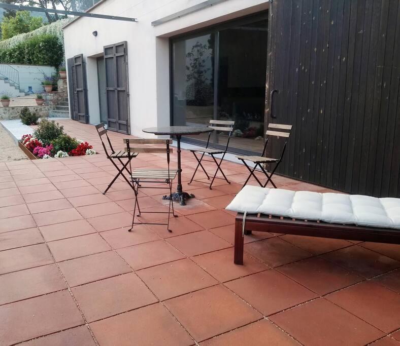 Designer Home With Pool Near Beach And Village Alella Exteriör bild